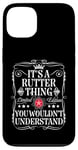 Coque pour iPhone 13 Le nom de Rutter est un truc que vous ne comprendriez pas