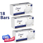 18 x Dove Original Beauty Moisturising Cream Soap Bar Smooth Skin 12 x 90g