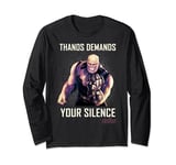 Marvel Infinity War Thanos Demands Silence Manche Longue