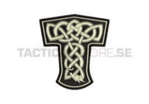 JTG Thors Hammare Dragon PVC Patch (Färg: Glow in the Dark)