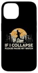 iPhone 14 If I collapse Please Pause my Watch Running Marathon Runner Case