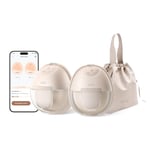 eufy Security Wearable Breast Pump S1 Electric Hands-Free Breast Pump with Heating Technology, App-Controlled Smart Rhythm, Hospital-Grade Suction, Portable Design, Leak-Proof and Ultra-Quiet