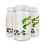 3 x Body Science Premium Creatine - 120 kapsler - Kreatin, kosttilskudd