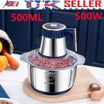 5L Electric Meat Grinder Shred Machine Food Vegtable Fast Chopper Sausage Maker