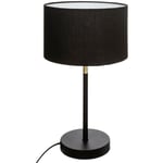 Lampe de table JULE, Ø 22 cm, noir