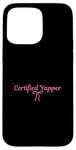 Coque pour iPhone 15 Pro Max Noeud Coquette rose certifié Yapper