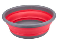 Dirt Devil Seau Pliable 8 l - Plastique - Rouge/Gris - 37 x 13,5/4,5 cm