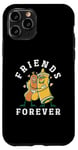 Coque pour iPhone 11 Pro Hot-dogs Mustard Love de Friends Forever