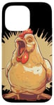 iPhone 14 Pro Max Funny Chicken Breast Costume for Boys and Girls Case