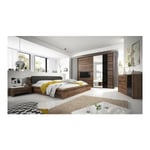 Azura Home Design - Chambre complète indira 160x200 cm