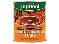 Cuprinol Softwood & Hardwood Garden Furniture Stain Teak 750Ml CUPGFST750