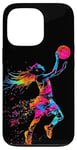 iPhone 13 Pro Basketball Girl Dunk Kids Youth Player Teenage Girl Women Case