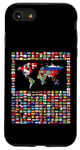 iPhone SE (2020) / 7 / 8 247 Flags,World Flags,World map with flags. Case