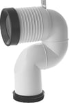 Duravit Vario Avløpssett til toalett 200-240 mm, f/loddrett avløp - 8990250000