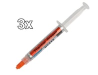 3 PCS Halnziye HY410 3g White Thermal Grease Paste for Copper Heat Sink CPU GHD