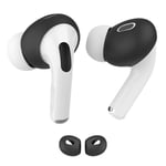 Ahastyle AirPods Pro 2 Ear Pads i silikon, svart