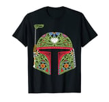 Star Wars Boba Fett Sugar Skull Helmet T-Shirt