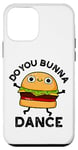 Coque pour iPhone 12 mini Est-ce que vous dansez Bunna Dance ? Des jeux de mots amusants sur les hamburgers