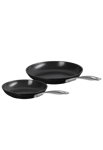 Le Creuset Stekpanna set Ceramic Non-Stick 24+28cm Svart