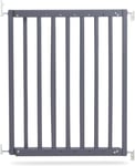 Safetots Chunky Wooden Screw Fit Stair Gate (Medium, Grey)