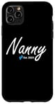 iPhone 11 Pro Max New Nanny of a baby Boy Established 2025 Case