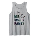 Sarcastic Little MR SMARTY PANTS Educational University I Tank Top