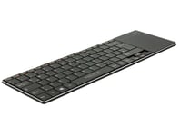 DELOCK – Wireless Keyboard for Smart TV and Windows PC with Touchpad 6mm (12454)