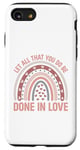 iPhone SE (2020) / 7 / 8 Let all that you do be done in love christian faith kind Case