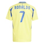 Al Nassr Hjemmedrakt 2024/25 Barn Ronaldo 7 - adidas, størrelse 176 cm