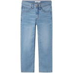 Name It Nkmryan straight-fit jeans til barn, Light Blue Denim