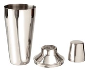 3 Piece Cocktail Shaker Stainless Steel 750ml Cocktail Maker Bar Pub Mixology