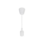 Suspension Ampoule E27 100cm Blanc Mat - SILAMP