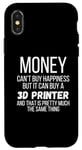 iPhone X/XS Money Can Buy A 3d printer Case