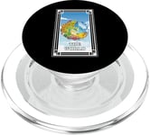 Tarot Cards - The World - Animals - Birds - Fortune Teller PopSockets PopGrip for MagSafe