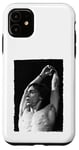 Coque pour iPhone 11 Iggy Pop Of The Stooges On Stage 1980 par Virginia Turbett