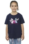 Lilo And Stitch Ohana Heart With Angel Cotton T-Shirt