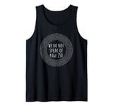 A maze - We do not Speak of Page 250 Runner Shirt Tank Top