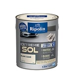 RIPOLIN - Peinture Sol Intérieur & Extérieur Extrême - Haute Résistance - Blanc Cassé - 2,5 Litres