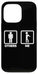 Coque pour iPhone 13 Pro Stickfigures de la clarinette Enthousiaste de la clarinette