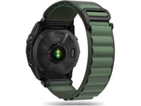 Tech-Protect Rem För Garmin Fenix 5 / 6 / 6 Pro / 7 Tech-Protect Nylon Pro Grön