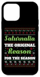 Coque pour iPhone 12 mini Saturnales : la raison originale de la saison - Un Noël laid