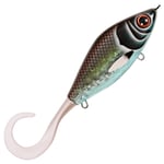 Strike Pro Guppie Jr jerkbait Midnight Shiner - Pearl White