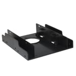 SSD-RAIL 3.5" to 2.5" HDD/SSD Conversion Hard Drive PC Case Bay Mount Bracket