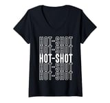 Womens Hot-shot V-Neck T-Shirt