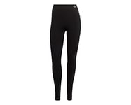 Adidas GN3117 MID Rise Tight Leggings Womens Black 36