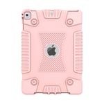 Heavy Duty Silikondeksel for iPad 9.7" & iPad Air-Air2 - Rosa