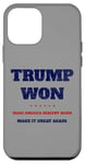 iPhone 12 mini Trump Won - Make America Healthy Again, Make it Great. Case