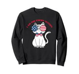 I Am The Enemy Within Patriotic Cat Sweatshirt