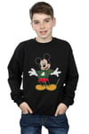 Mickey Mouse Christmas Jumper Stroke Sweatshirt