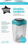 Tommee Tippee Simplee Sangenic Nappy Disposal Bin with 1x Refill Cassette BLUE
